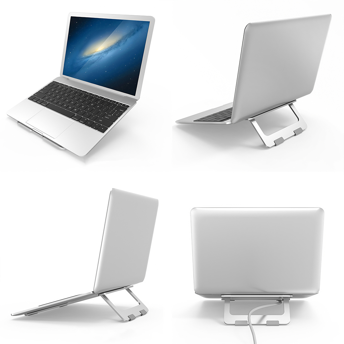 Soporte Para Laptop Soporte De Aluminio Para Macbook - Imagen 4