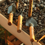 Pack X 3 Herramientas De Jardin Pala Rastrillo Iluminaras - Imagen 3