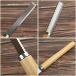 Gubia Para Torno De Madera Juego 8 Piezas Iluminaras - Imagen 6