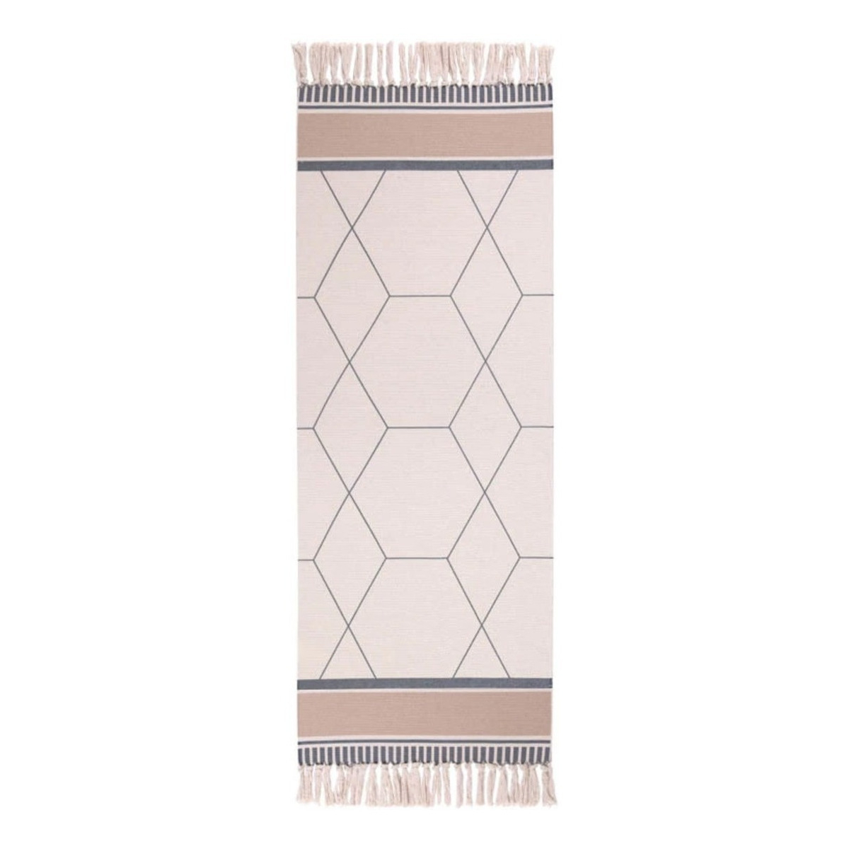 Alfombras Nórdicas Vintage Con Borlas Flecos Textil 180 Cm - Imagen 15