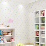 Papel Adhesivo Niños Empapelar Paredes Puntos Colores - Imagen 3