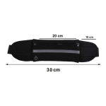 Riñonera Deportiva Para Correr Neopreno Impermeable - Imagen 8