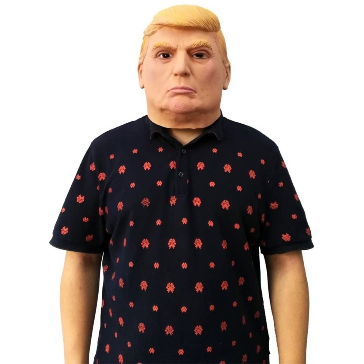 Mascara Latex Disfraz Halloween Donald Trump - Imagen 2