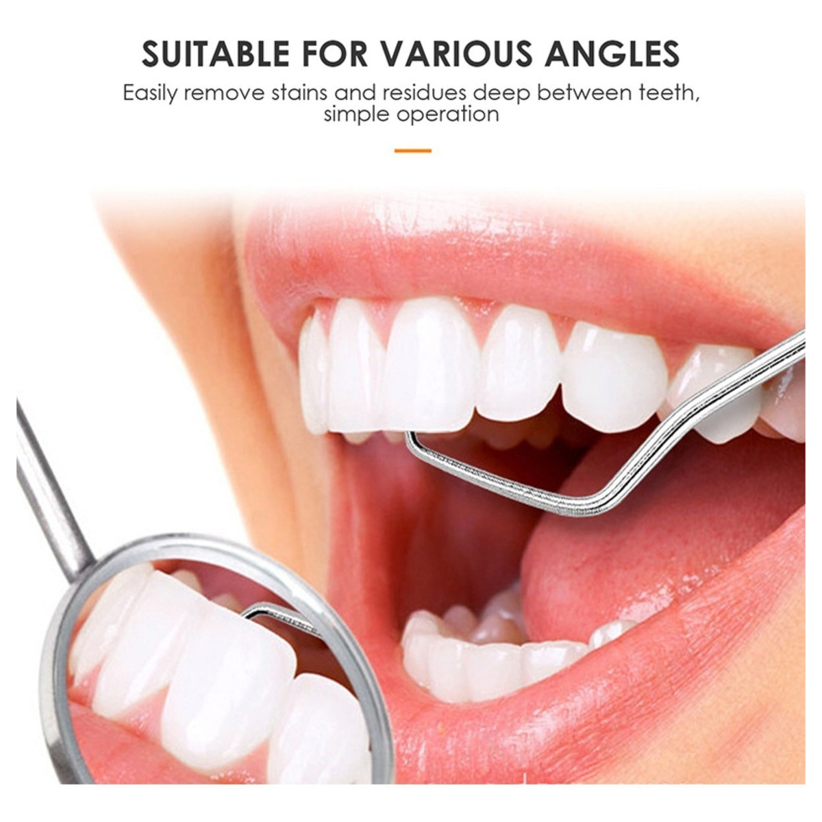 Kit Ortodoncia Limpieza Dientes Sarro Hilo Dental Iluminaras - Imagen 3