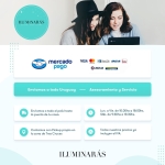 Colgante Estilo Nórdico Fotografías Imágenes Con Luz Led Chi - Imagen 9