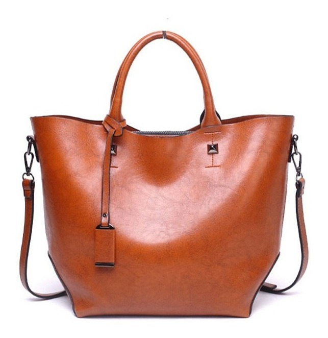 D_605695-MLU48852459670_012022-F.jpg Bolso Gran Capacidad Bandolera Cartera Grande Cuero Pu - Imagen 1