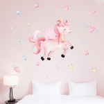 Vinilo Decorativo Pared Gigante Unicornio Adhesivo Sticker - Imagen 7