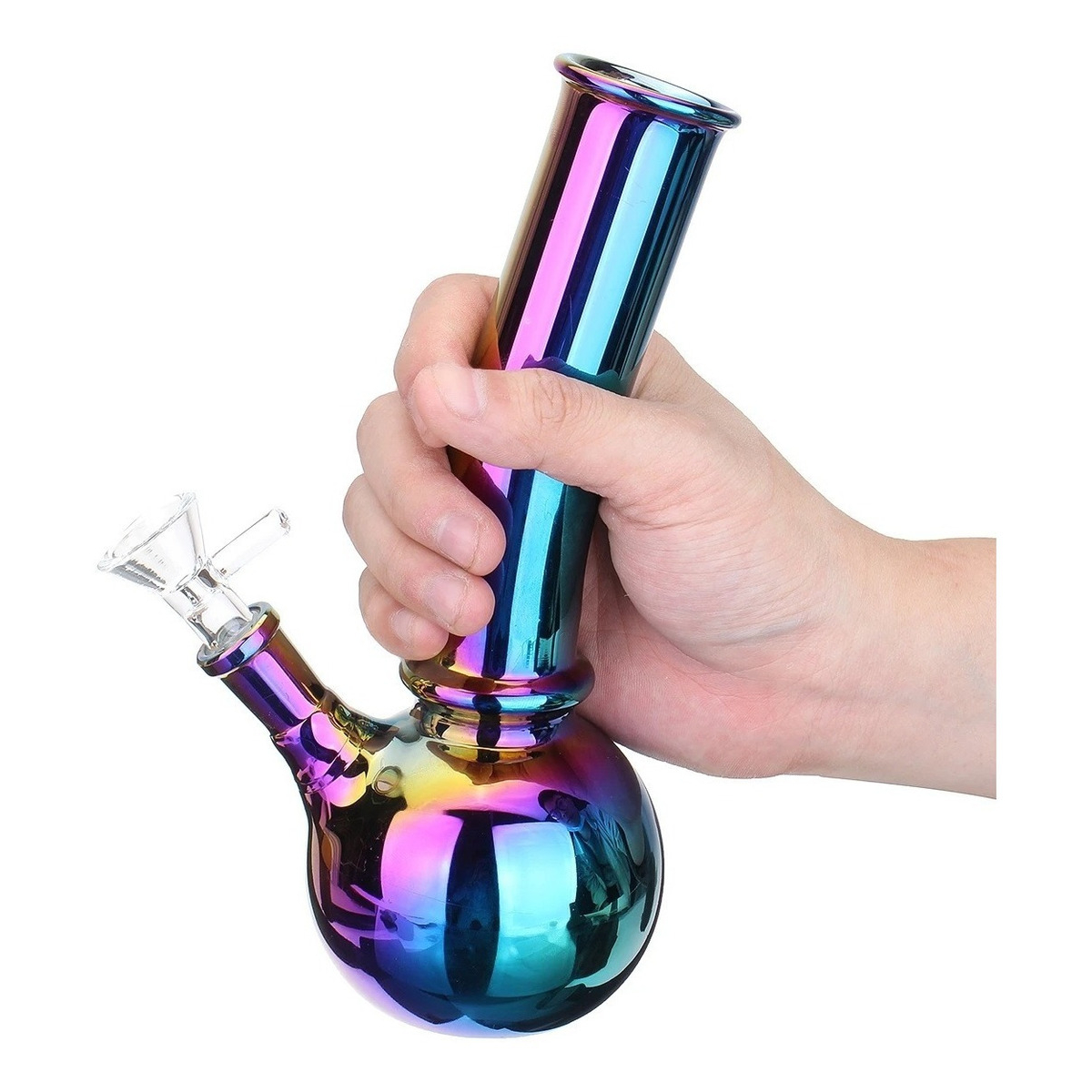 Pipa Borosilicato Vidrio Con Filtro - Imagen 4