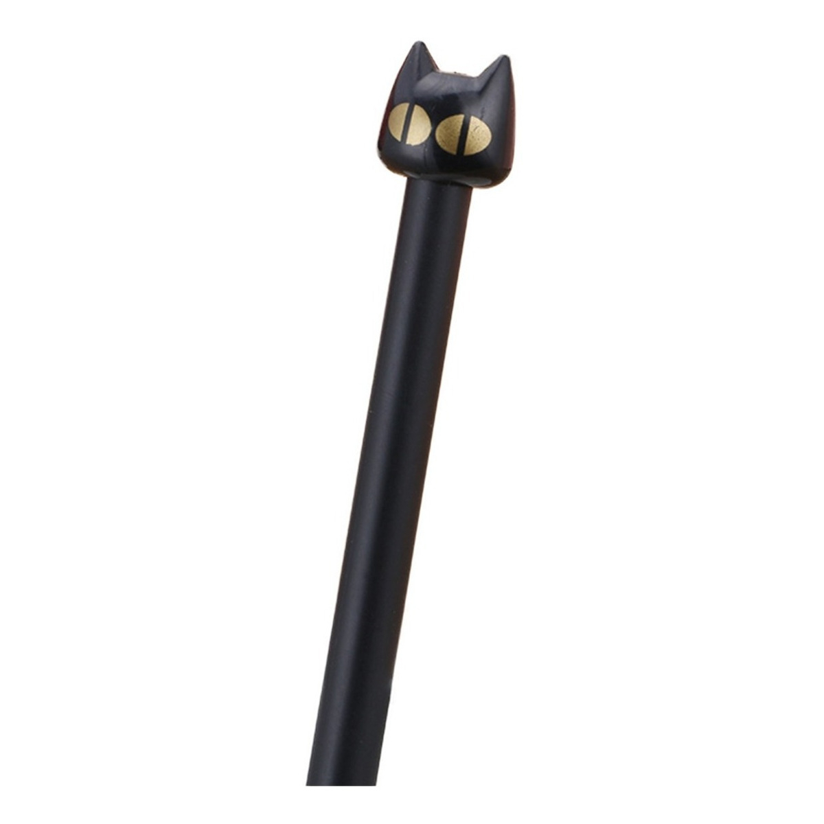 Lapicera Boligrafo Divertida Escolar Liceal Gato Negro - Imagen 8