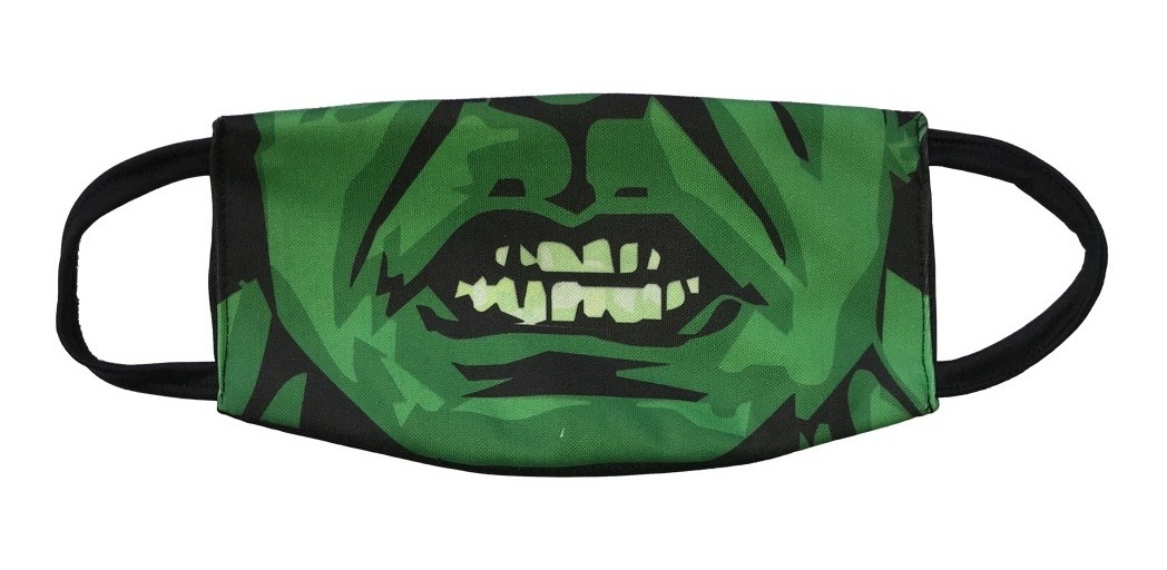 D_610468-MLU41397896784_042020-F.jpg Mascarillas Tapa Boca De Diseño Hulk - Iluminaras - Imagen 1