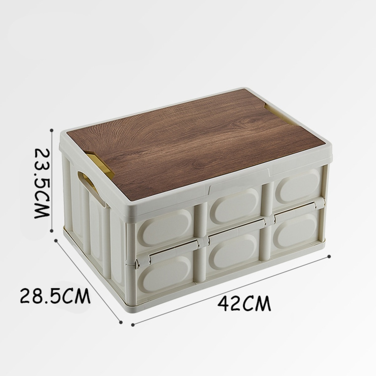 Caja De Almacenamiento Plegable Multifuncional Tapa 42x28,5 - Imagen 2