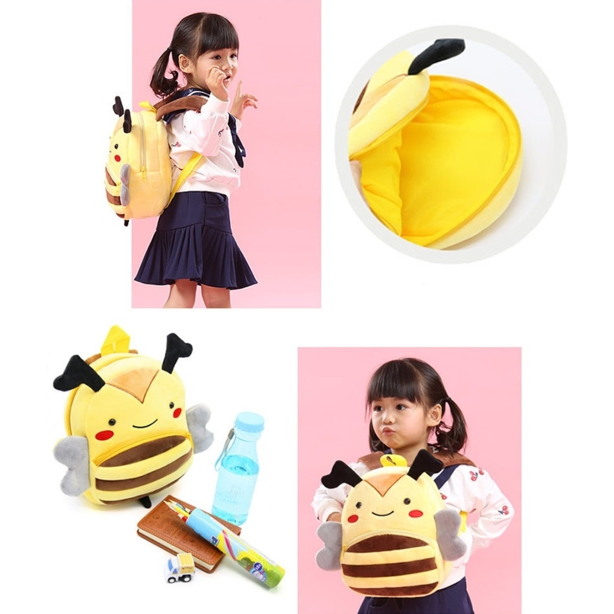 Mochila Jardín Infantil Peluche Animales Varios Diseños - Imagen 62