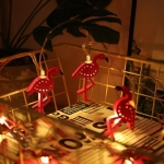 Guía Luces Led Flamencos Pila Usb Decoración - Imagen 2