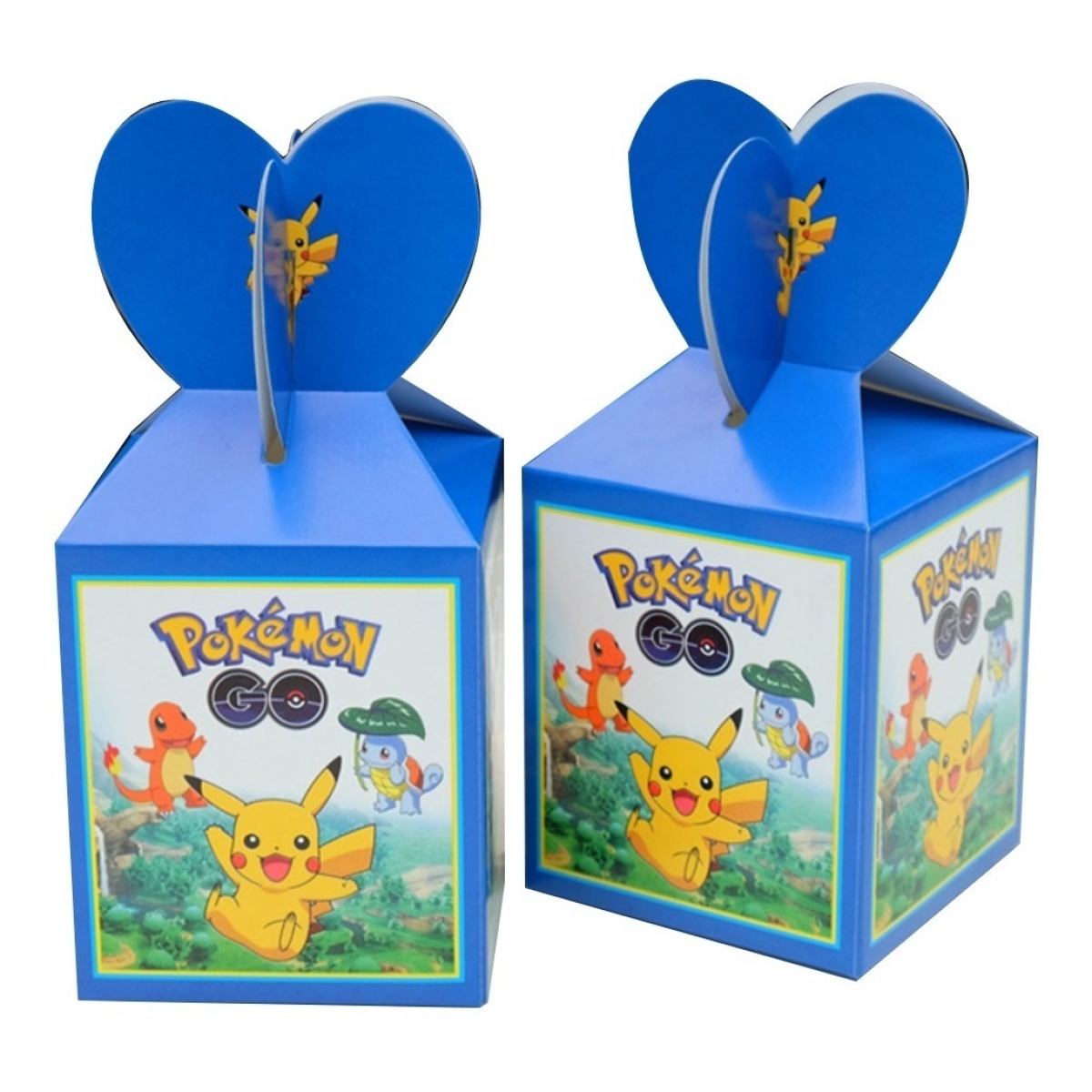 Pack X6 Cajitas Para Sorpresitas Pokemon Cumpleaños Infantil - Imagen 2