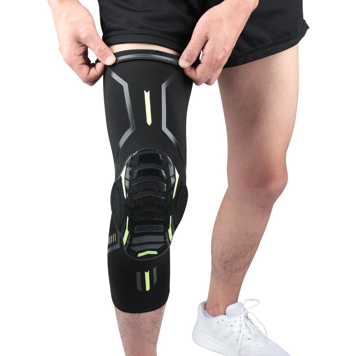 Rodillera Deportiva Larga De Compresion Adulto Deporte Xl - Imagen 10