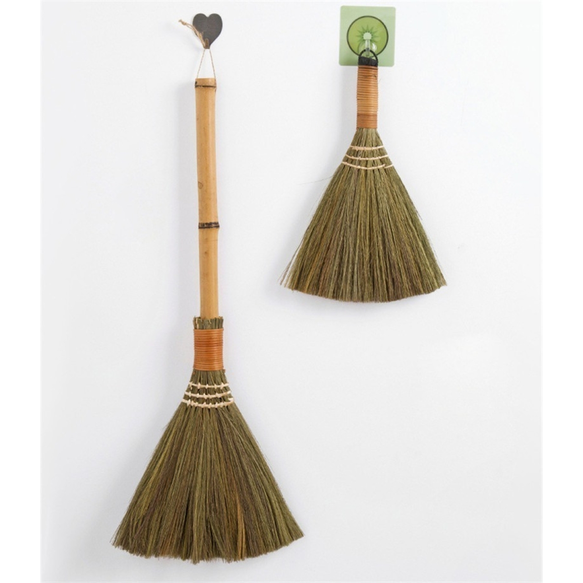 Escoba Cepillo De Paja Suave Limpieza Barrido - 60cm - Imagen 6