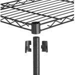 Estantería Metálica Home Cocina Metal Cromada Y Blanca - Imagen 3