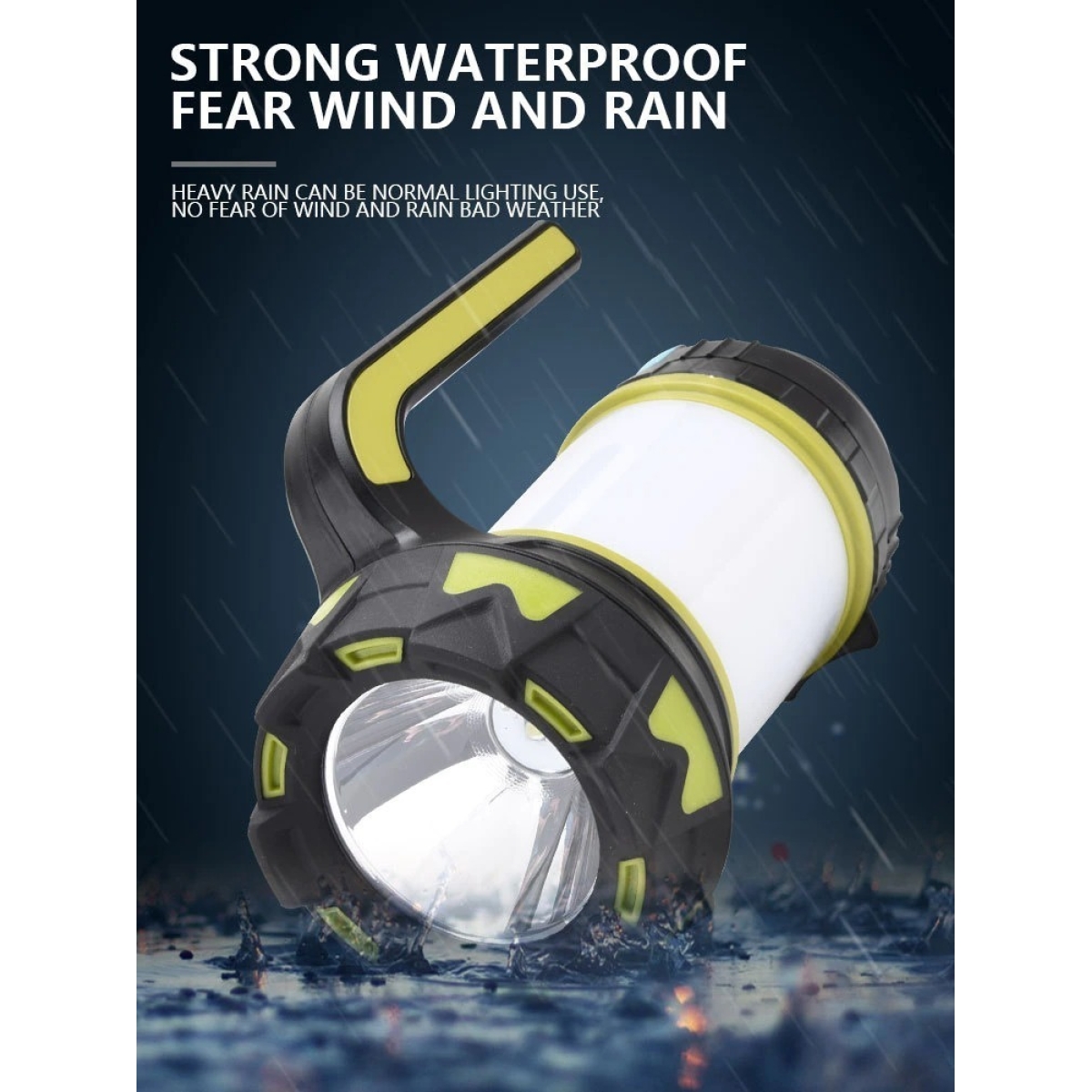 Linterna Farol Led Lampara Camping Multifunción Power Bank - Imagen 8