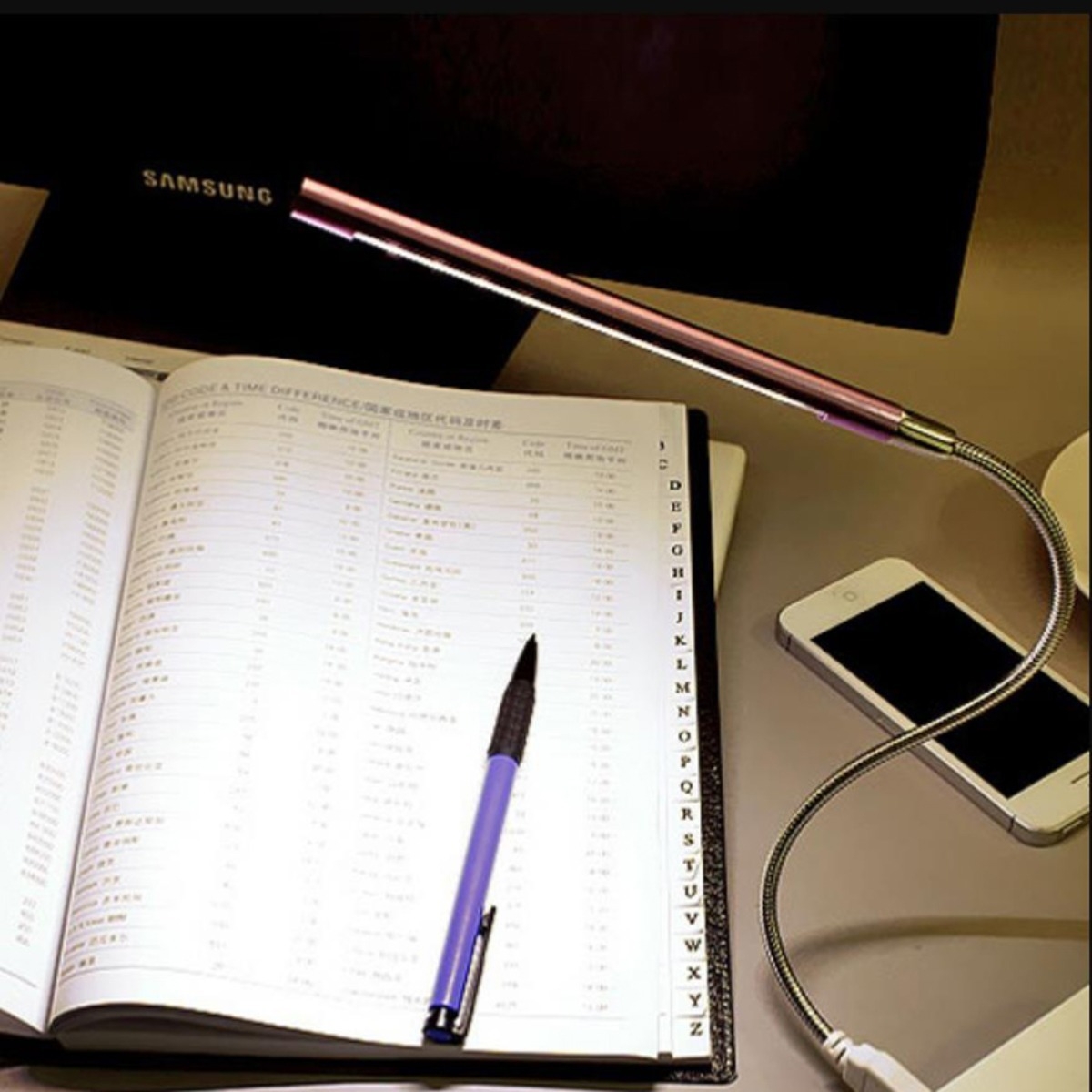 Linterna Luz Led Flexible Usb Para Notebook Laptop Pc Compu - Imagen 12