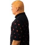 Mascara Latex Disfraz Halloween Donald Trump - Imagen 3