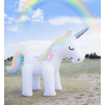 Inflable Piscina Unicornio Grande Verano Aspersor De Agua - Imagen 4
