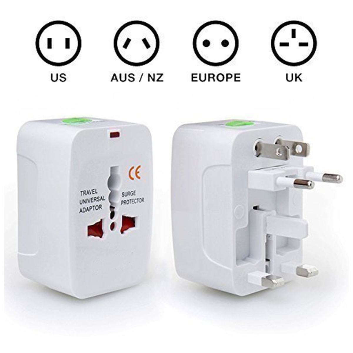 Ficha Adaptadora Universal Para Viaje Varias Tomas - Imagen 3
