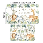 Vinilo Decorativo De Pared Animales Nordico Adhesivo Sticker - Imagen 8