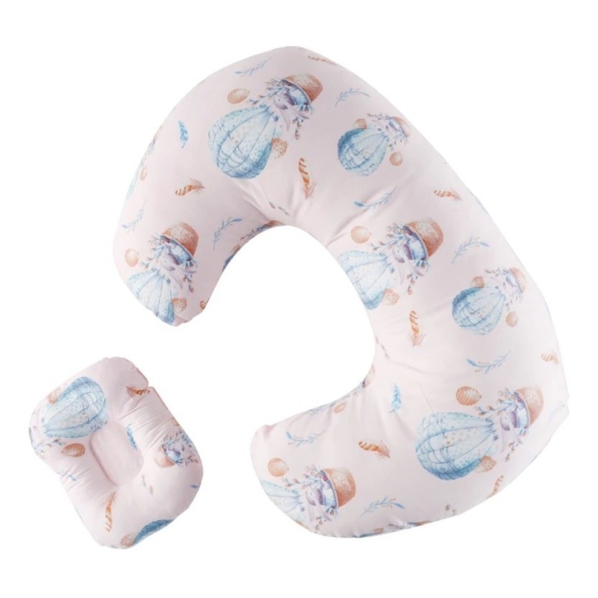 Almohada Amamantar Almohadon Maternal Lactancia Con Funda - Imagen 1