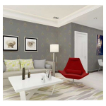 Papel Adhesivo Empapelar Paredes Arabescos Moderno Gris - Imagen 2