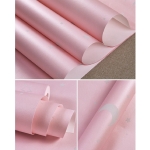 Papel Empapelar Adhesivo Luminoso Brillante Infantil Rosado - Imagen 2