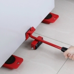 Palanca Transporte Mover Muebles Herramienta Base Con Ruedas - Imagen 7
