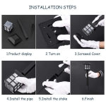 Set X 2 Luz Led Farol Farolito Solar C/estaca Decoracion - Imagen 6