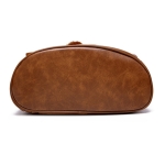 Bolso Mochila Antirrobo Gran Capacidad En Pu Liso Iluminaras - Imagen 15