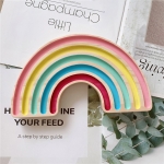 Adorno Arcoiris De Madera Para Cuarto Infantil Boho - Imagen 9