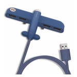Extensor Hub Usb X4 Con Forma De Avión De Alta Calidad - Imagen 2