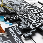 Reloj De Pared Mapamundi 3d Decorativo Luz Led - Imagen 5