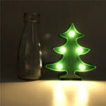 Lampara Veladora De Árbol Pino Con Luz Led Cálida Decorativa - Imagen 4