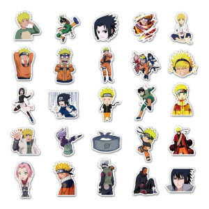 Set De 50 Pegotines Stickers De Naruto Anime Manga Vinilico, foto 4