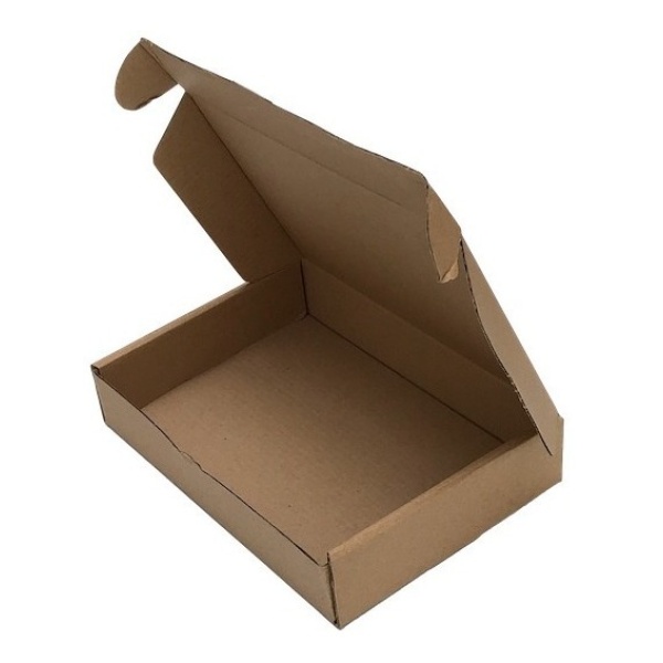  Cajas rápido bfm444 K sobres de cartón ondulado, 4 x 4 x 4  inches, Tuck parte superior de una sola pieza, die-cut envío cartones,  pequeño cubeta Caja, papel kraft), color café (