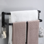 Soporte Para Toallas Repasador Toallero Baño Cocina Aluminio - Imagen 3