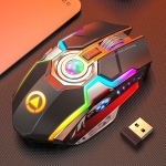 Mouse Juego Inalámbrico Recargable E-sport Game Rgb Ergonomi - Imagen 14