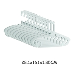 Pack X 10 Perchas Para Bebe Y Niño Expandible Ahorra Espacio - Imagen 2