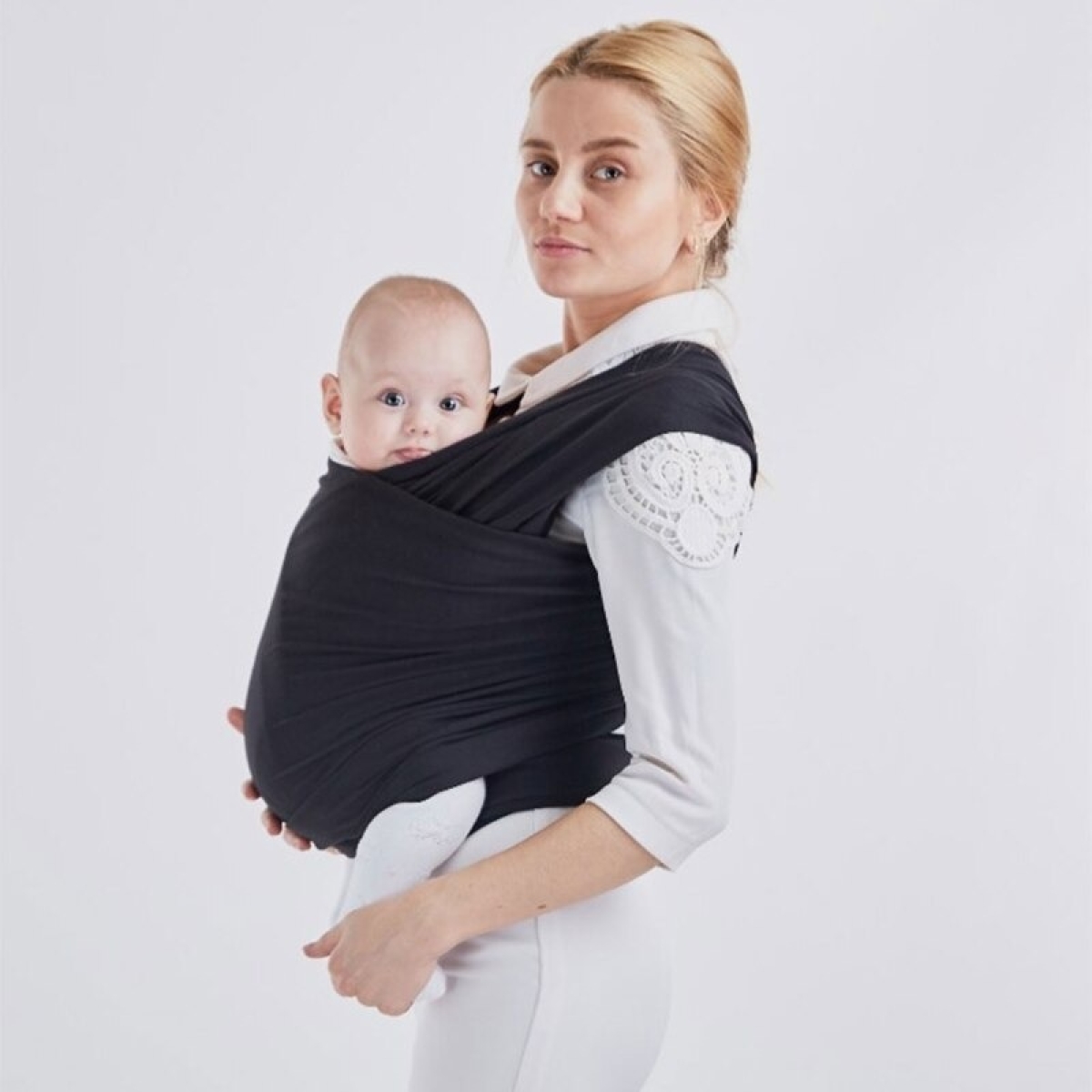 Portabebe Fular Excelente Calidad Ergonomico Recien Nacidos - Imagen 7