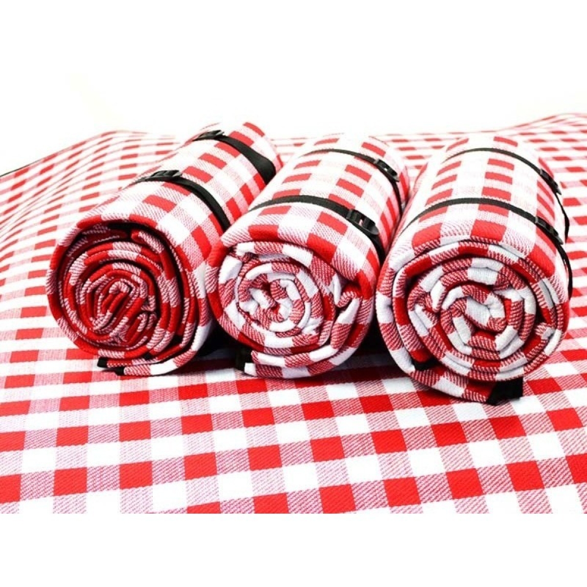 Mantel Para Picnic Gruesa Suave Transpirable Estilo Retro - Imagen 7