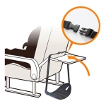 Reposapiés Hamaca Accesorios De Viaje Portátil Oficina - Imagen 6