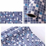 Papel Adhesivo Empapelar Paredes Cocina Azulejos Cuadriculad - Imagen 2