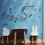 Vinilos Decorativos Adhesivo Notas Musicales - Imagen 3