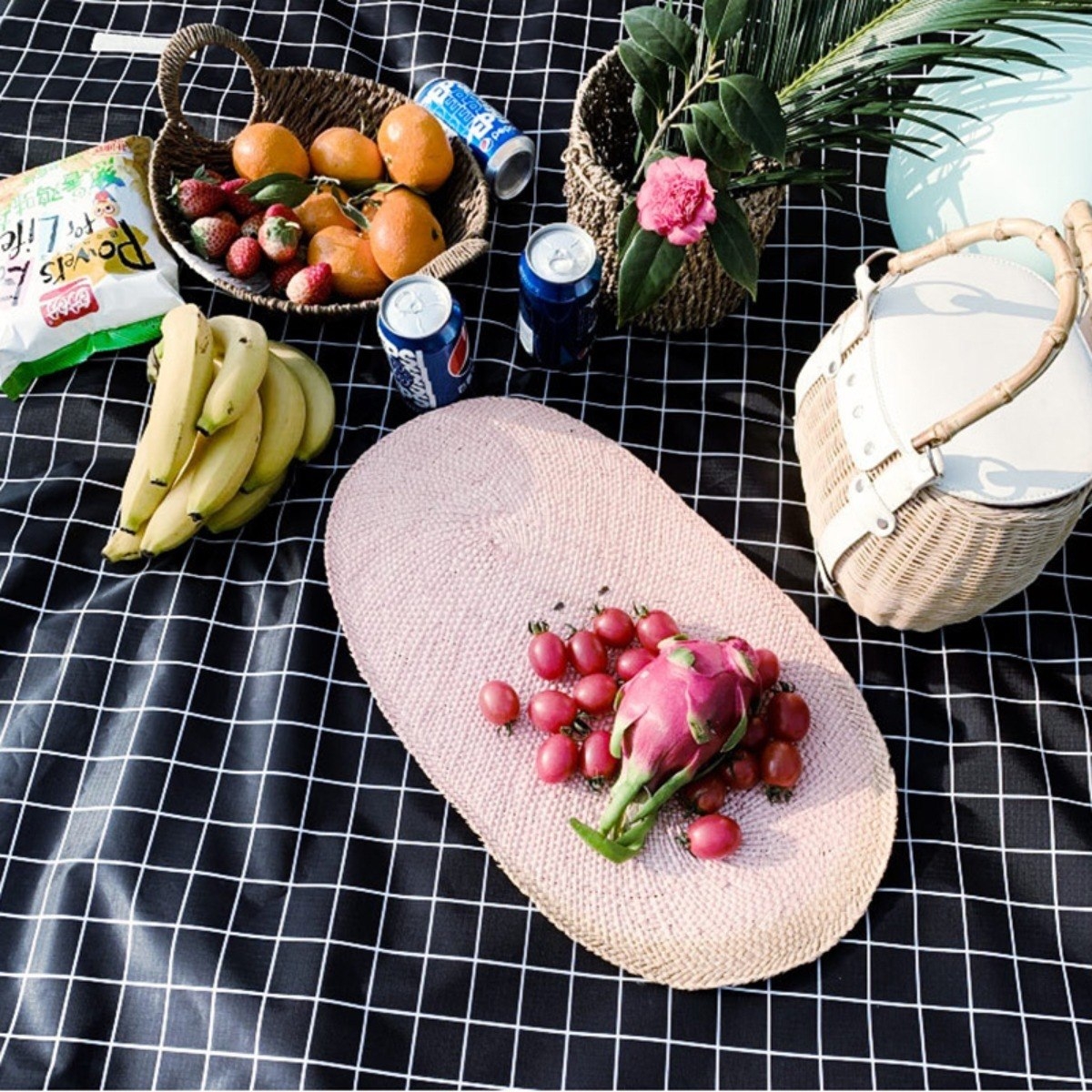 Mantel Para Picnic Impermeable Playa Camping Iluminaras - Imagen 6