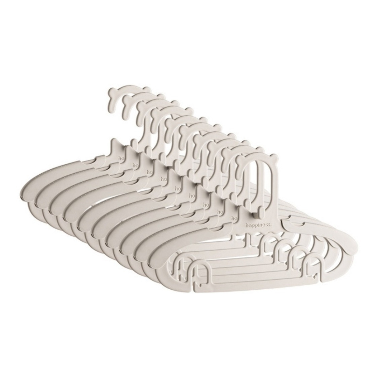 Pack X 10 Perchas Para Bebe Y Niño Expandible Ahorra Espacio - Imagen 11