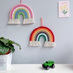 Colgante Para Pared Arcoiris Decoracion Infantil En Algodon - Imagen 21